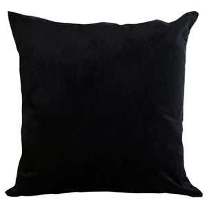 Coussin 18 x 18 po en velours imprimé d'oiseaux colorés - Panama