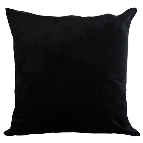 Coussin 18 x 18 po en velours imprimé d'oiseaux colorés - Panama