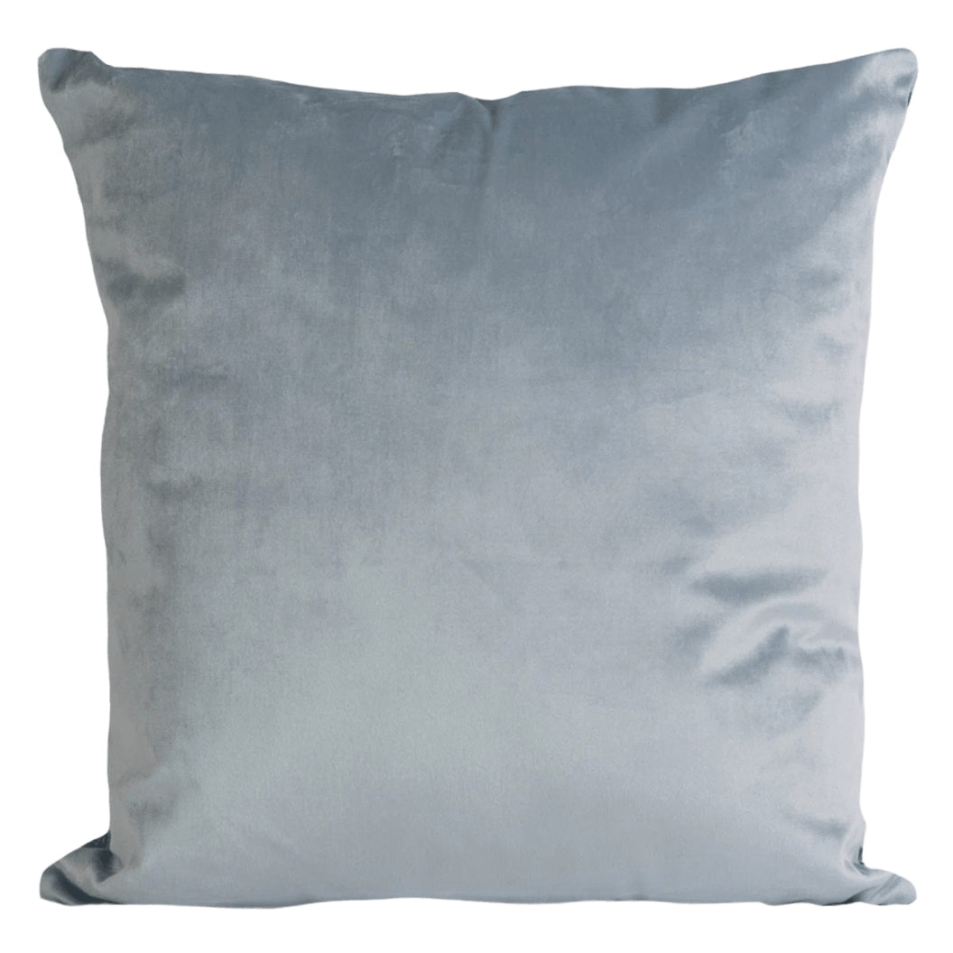 Coussin 18 x 18 po en velours imprimé d'un feuillage - Beverly Hills