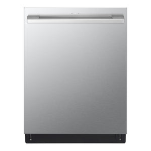 Lave-vaisselle intelligent encastrable 24 po. 40 dBA Inox avec QuadWash™ Pro & TrueSteam™