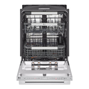 Lave-vaisselle intelligent encastrable 24 po. 40 dBA Inox avec QuadWash™ Pro & TrueSteam™