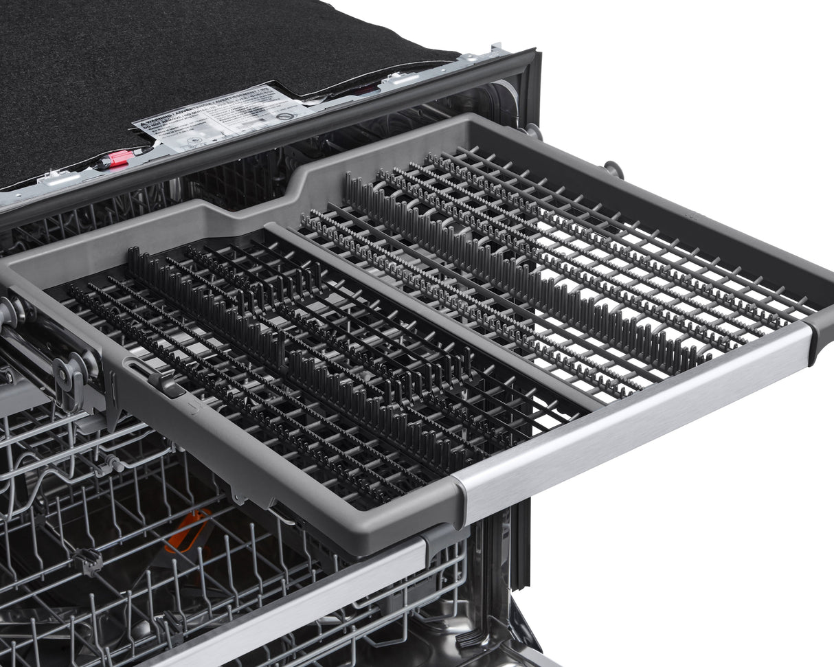 Lave-vaisselle intelligent encastrable 24 po. 40 dBA Inox avec QuadWash™ Pro & TrueSteam™
