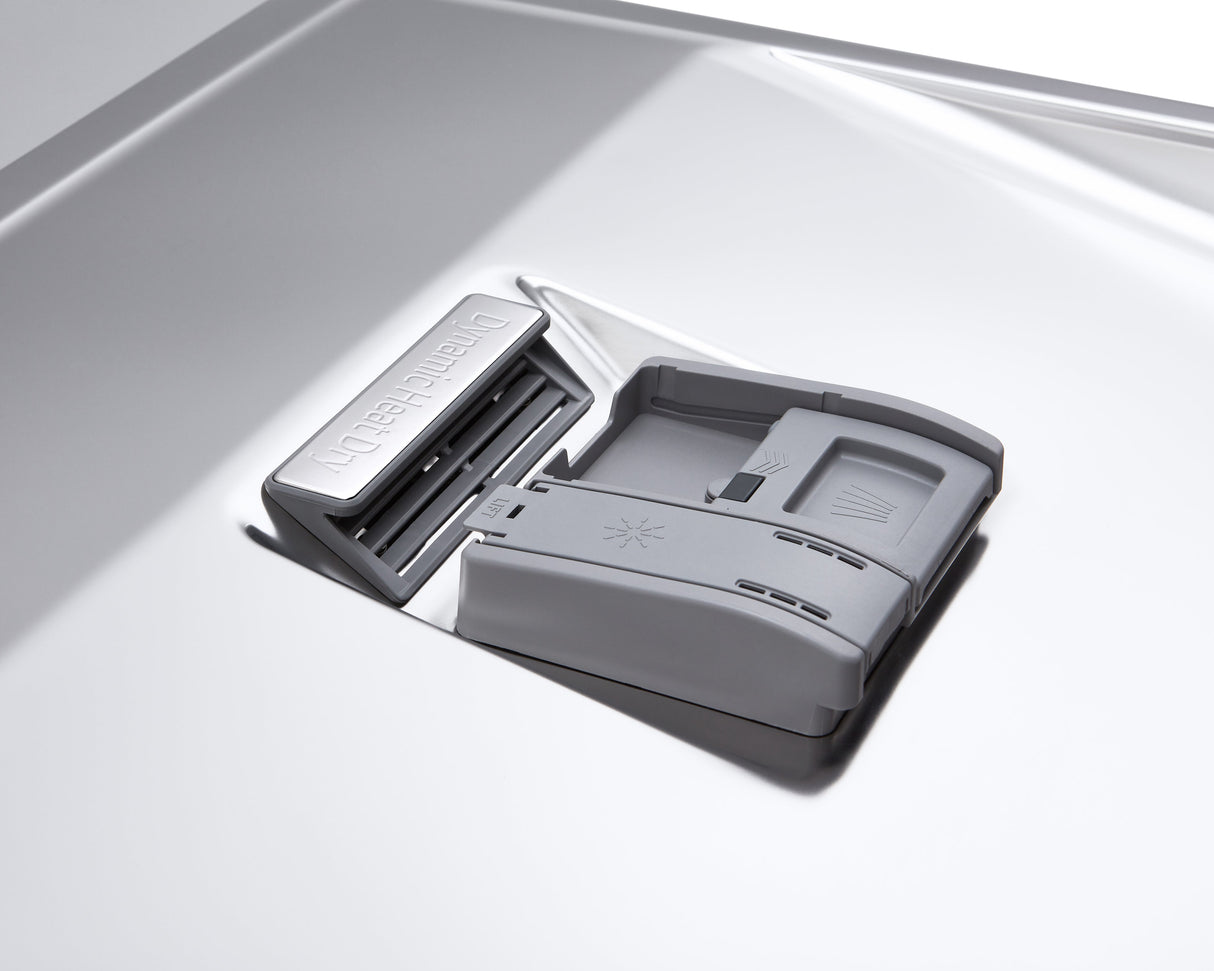 Lave-vaisselle intelligent encastrable 24 po. 40 dBA Inox avec QuadWash™ Pro & TrueSteam™
