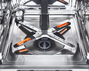 Lave-vaisselle intelligent encastrable 24 po. 40 dBA Inox avec QuadWash™ Pro & TrueSteam™