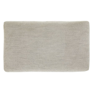 Ottoman en tissu beige pâle - Vayna