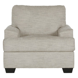 Fauteuil en tissu gris pâle - Vayda