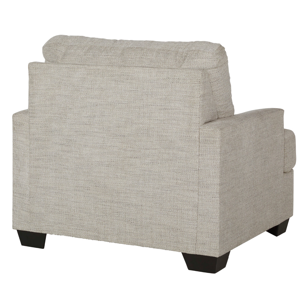 Fauteuil en tissu gris pâle - Vayda