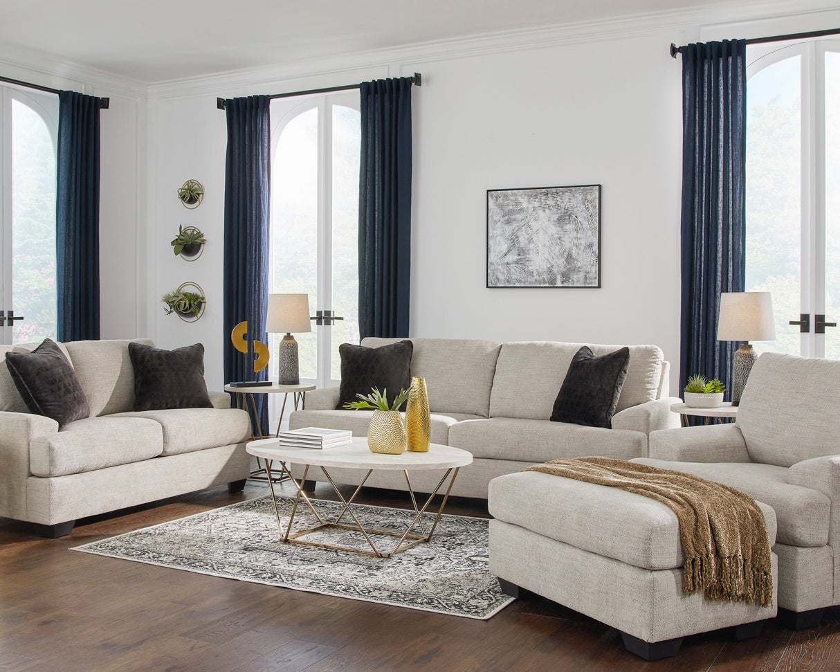 Fauteuil en tissu gris pâle - Vayda