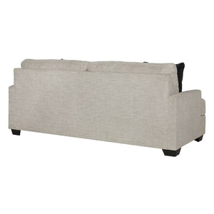 Sofa condo beige pâle en tissu - Vayda