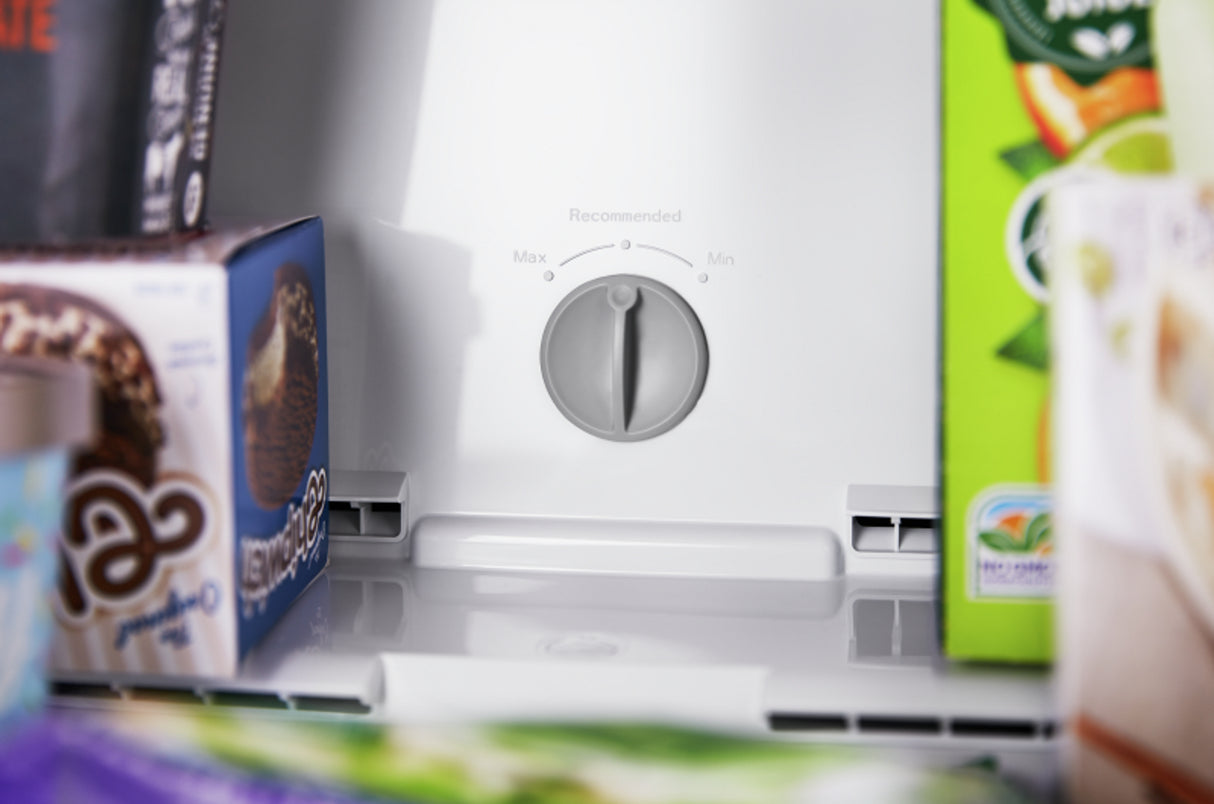 Réfrigérateur congélateur haut Blanc 28po