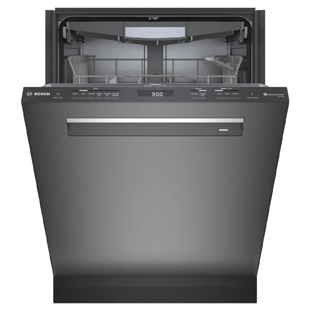 Lave-vaisselle encastrable 24 po, 42 dBA Inox noir - Série 800 avec Wi-Fi