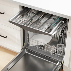 Lave-vaisselle encastrable 24 po, 46 dBA Blanc 3 paniers avec PrecisionWash® et Wi-Fi - Série 100 Premium