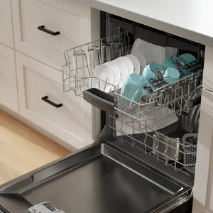 Lave-vaisselle encastrable 24 po, 46 dBA Noir 3 paniers avec PrecisionWash® et Wi-Fi - Série 100 Premium