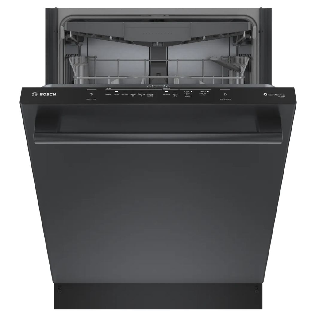 Lave-vaisselle encastrable 24 po. 46 dBA Inox Noir - Série 100 avec Wi-Fi