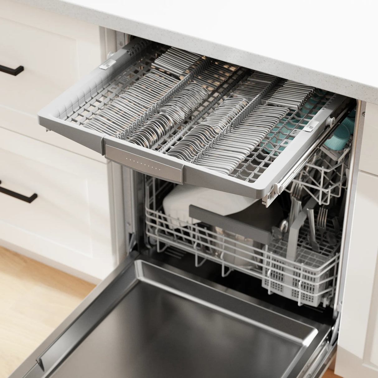 Lave-vaisselle intelligent encastrable 24 po. 42 dBA Panneau requis - Série 800