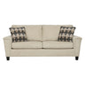 Sofa-lit en tissu avec matelas 60 po. - Abinger