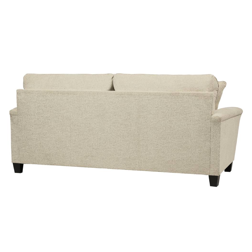 Sofa-lit queen crème tissu - Abinger