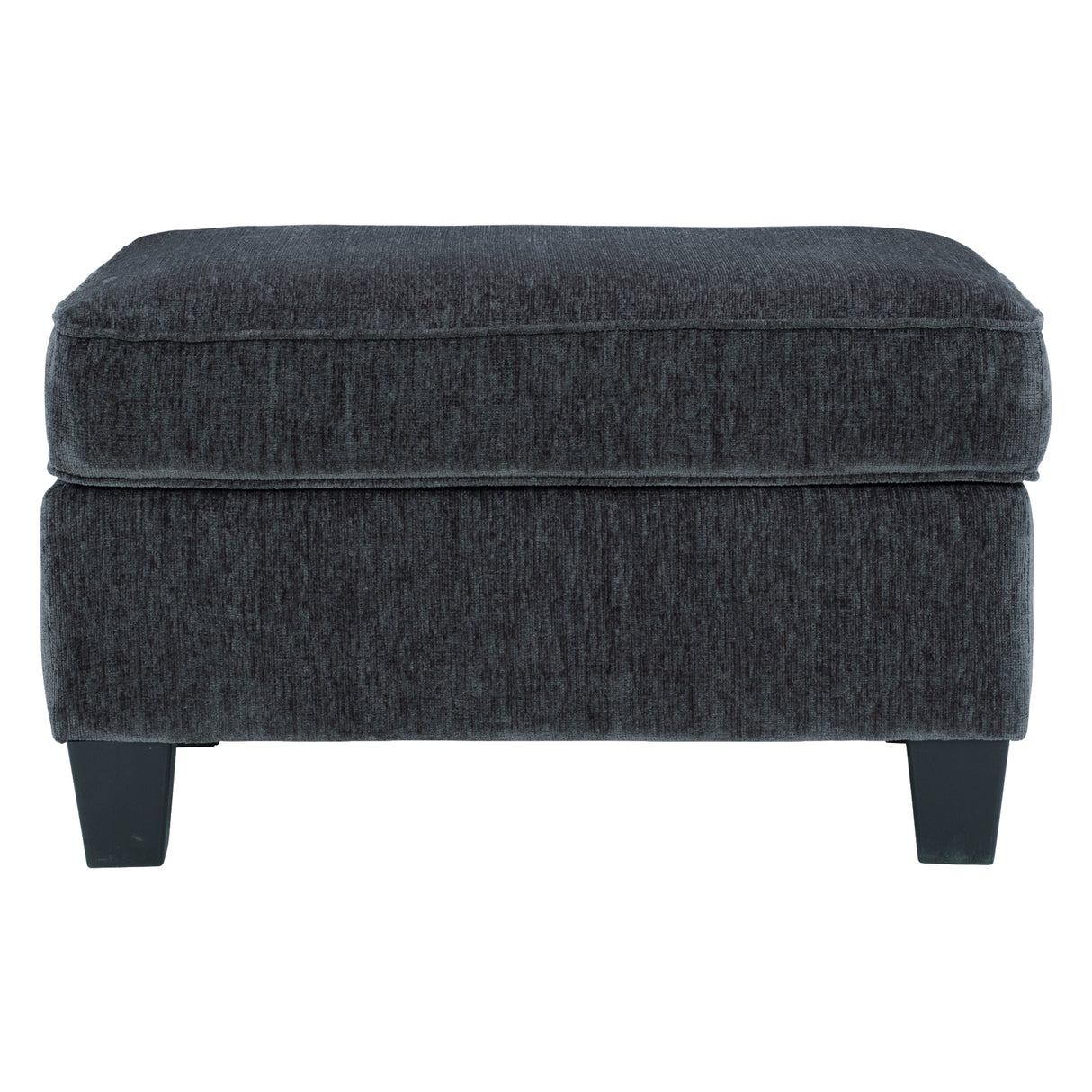 Ottoman Abinger en tissu gris fumé