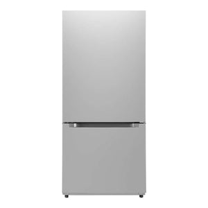 Réfrigérateur congélateur bas Inox 30po