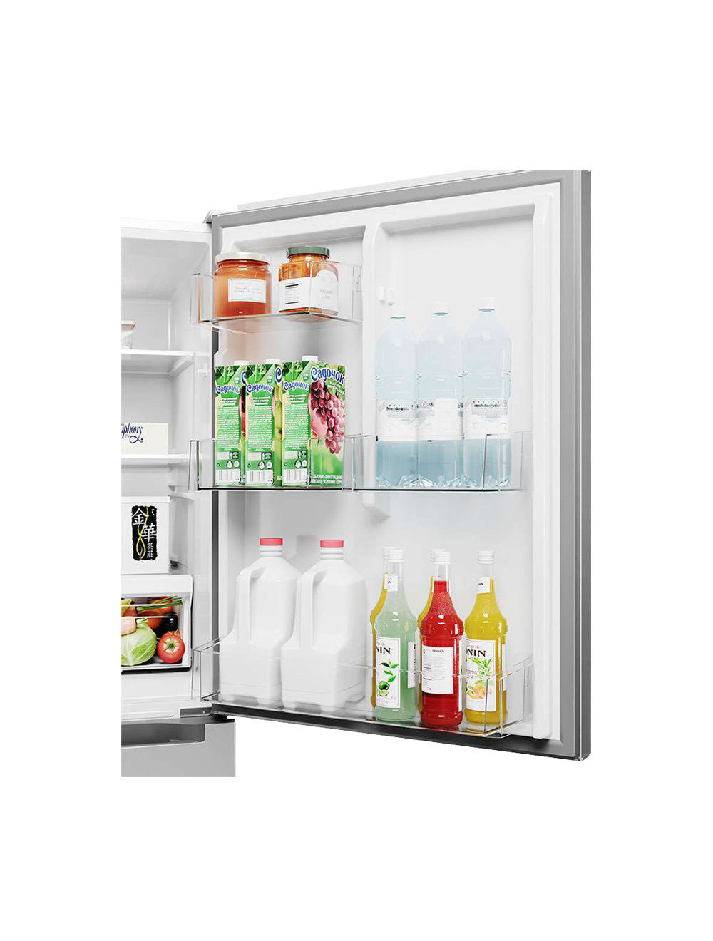 Réfrigérateur congélateur bas Inox 30po