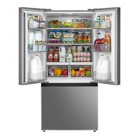 Réfrigérateur portes françaises Inox 30po