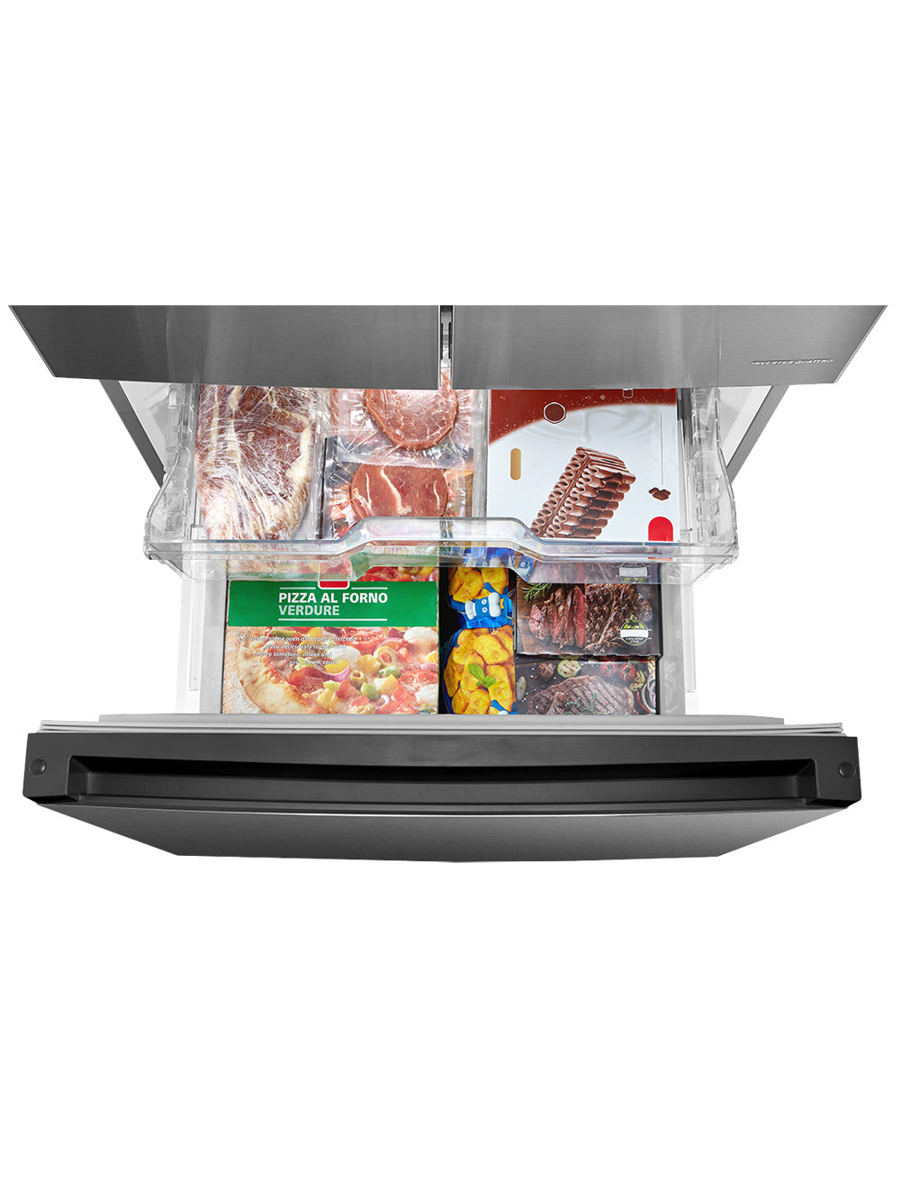Réfrigérateur portes françaises Inox 30po