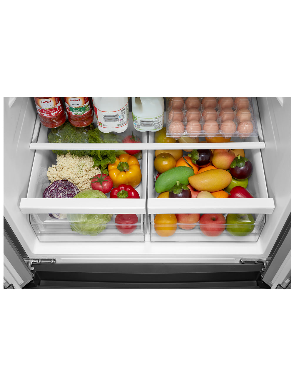Réfrigérateur portes françaises Inox 30po