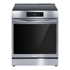 Cuisinière à induction encastrable 30 po, 6,2 pi³ Inox avec Convection Totale et TempLock™