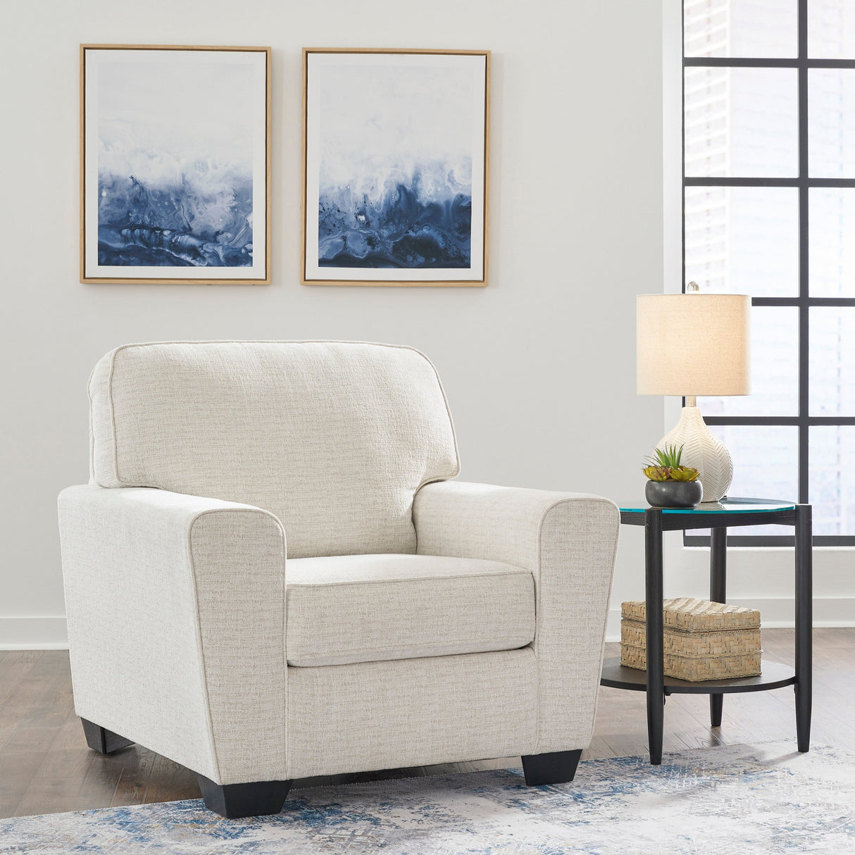 Fauteuil en tissu texturé - Cashton