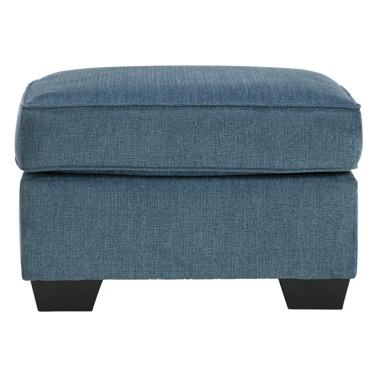 Ottoman Cashton en tissu bleu