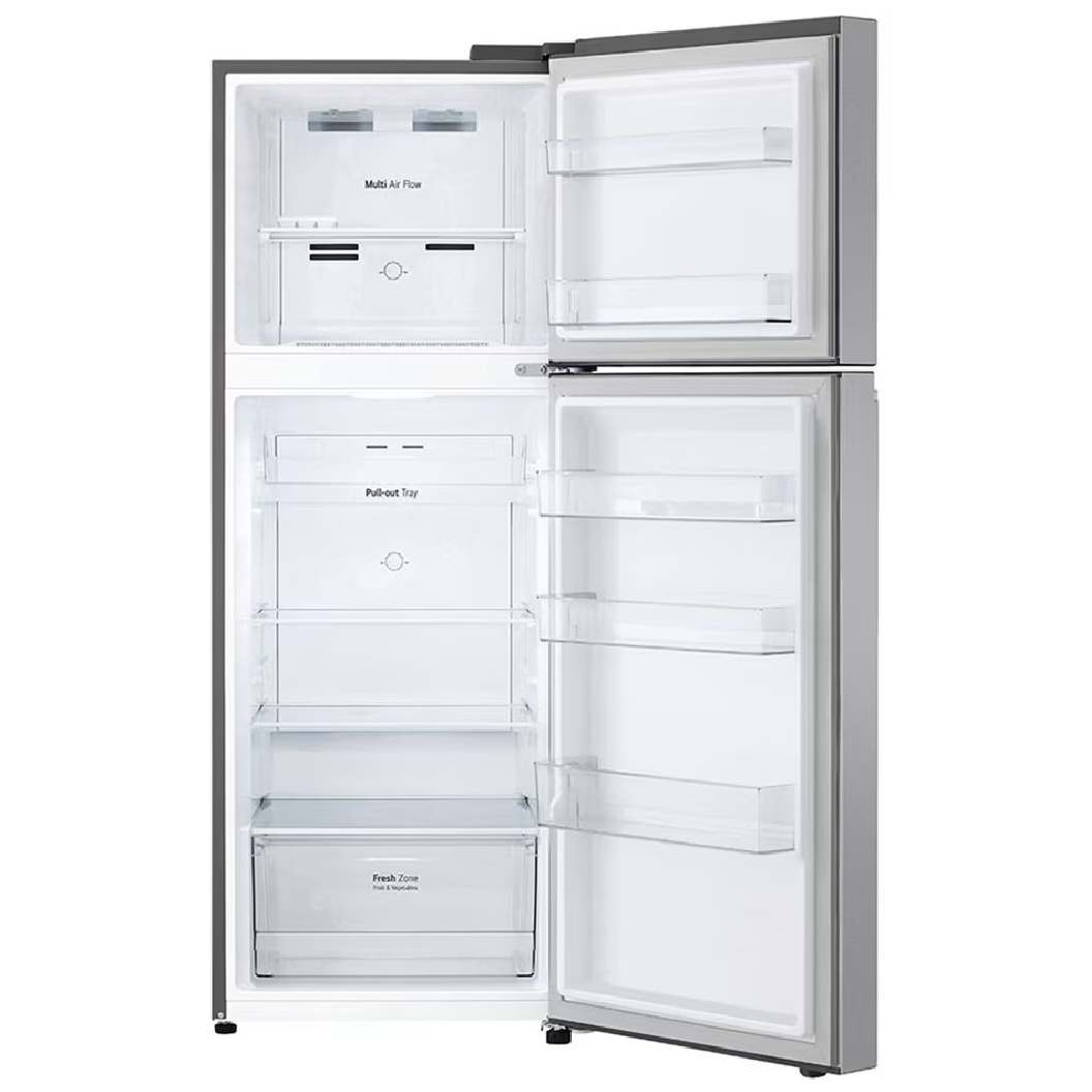Réfrigérateur à congélateur supérieur, profondeur comptoir 24 po, 11 pi³ Argent platine avec MultiAirFlow®