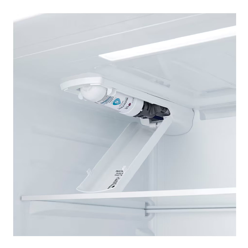 Réfrigérateur porte française 33 po 3 portes 20,8 pi³ Inox Machine à glaçons