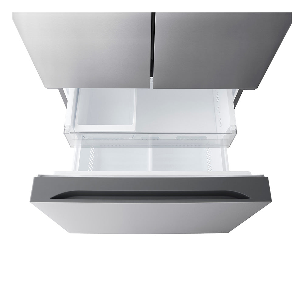 Réfrigérateur portes françaises Inox 33po