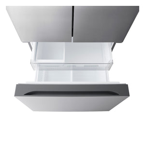 Réfrigérateur portes françaises Inox 33po