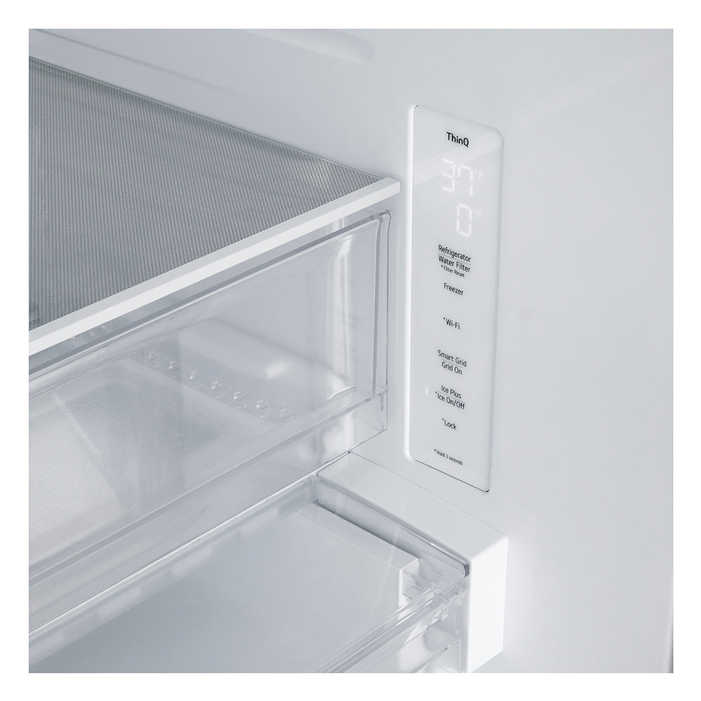 Réfrigérateur portes françaises Inox 33po
