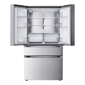 Réfrigérateur portes françaises Inox 36po