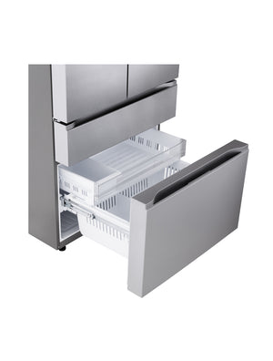 Réfrigérateur portes françaises Inox 36po