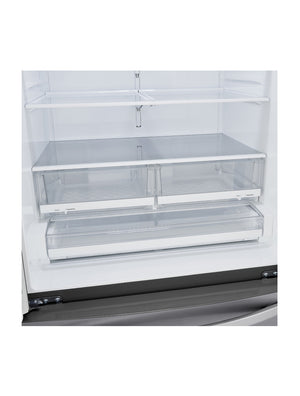 Réfrigérateur portes françaises Argent 36po