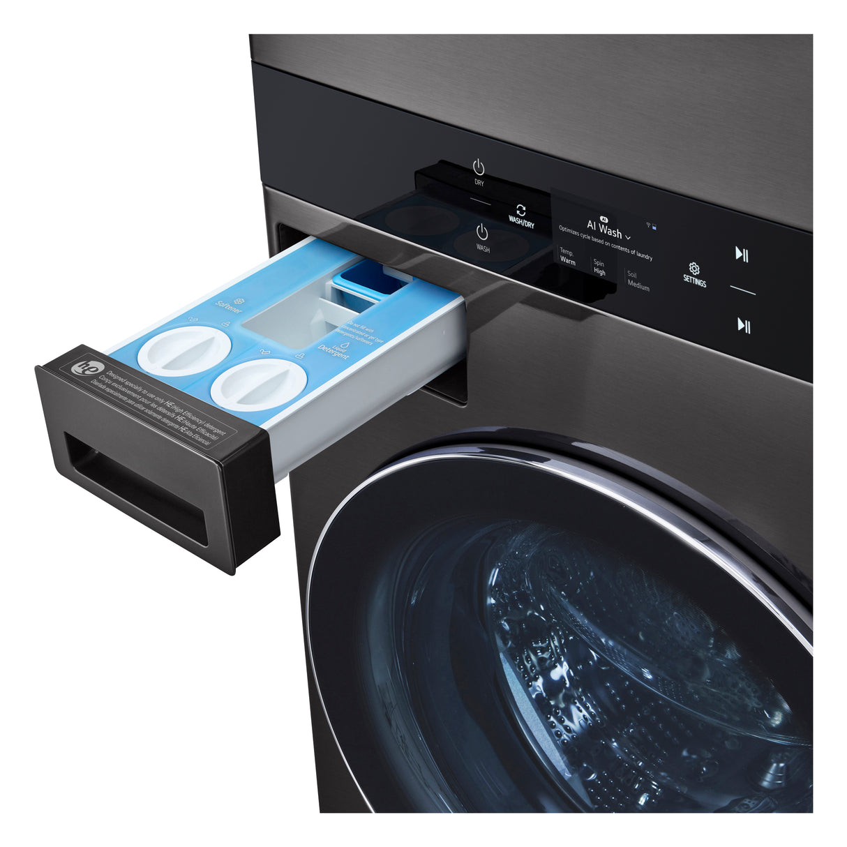 Tour de lavage frontale 5,0 pi³/7,4 pi³