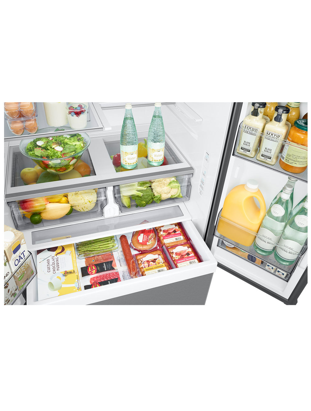 Réfrigérateur portes françaises Inox 36po