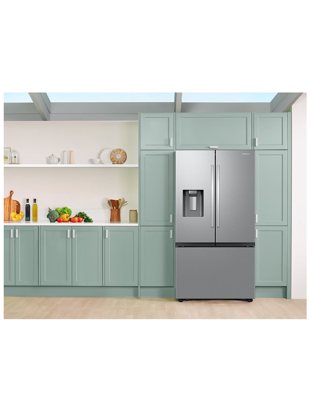 Réfrigérateur portes françaises Inox 36po