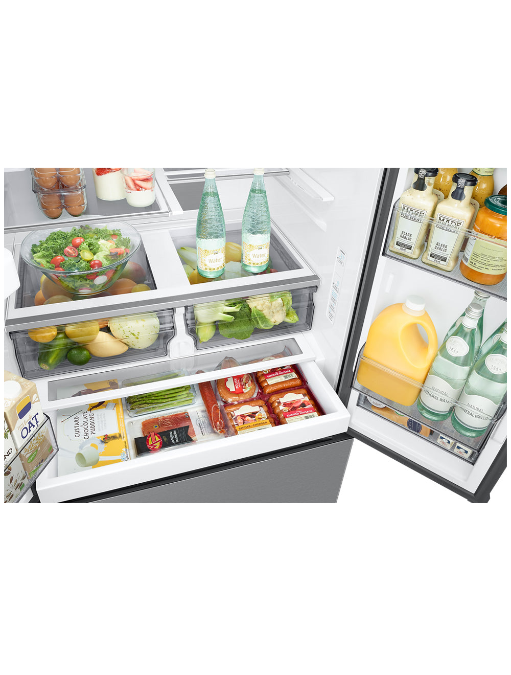 Réfrigérateur portes françaises Inox 36po
