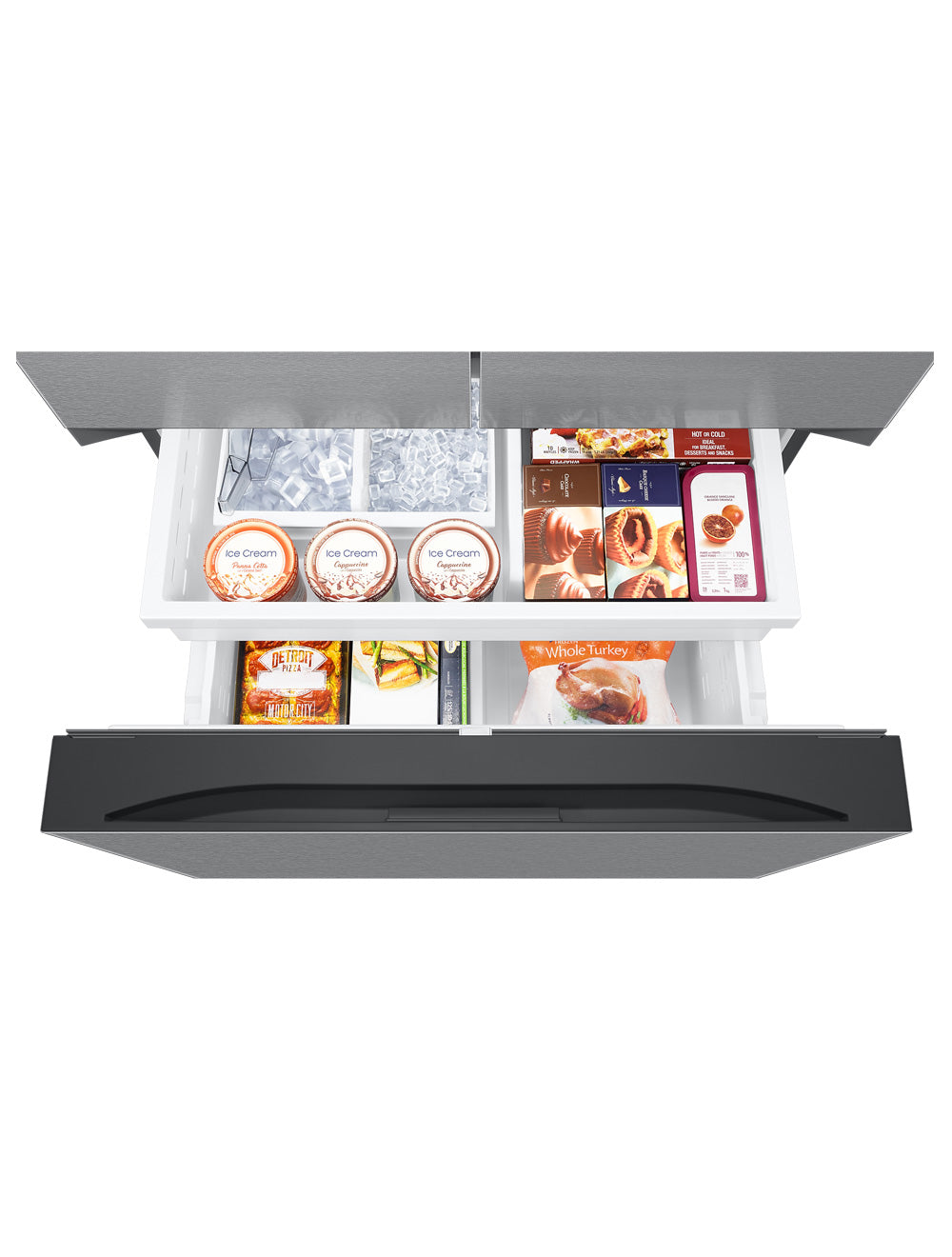 Réfrigérateur portes françaises Inox 36po