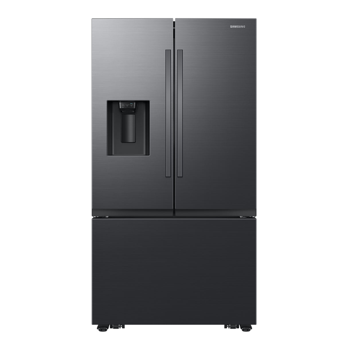 Réfrigérateur portes françaises Inox noir 36po