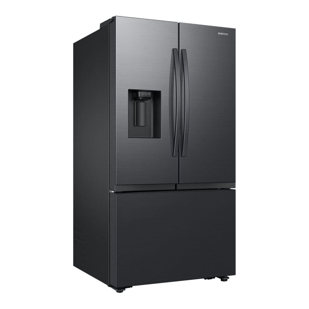 Réfrigérateur portes françaises Inox noir 36po