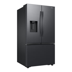 Réfrigérateur portes françaises Inox noir 36po