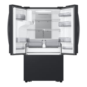 Réfrigérateur portes françaises Inox noir 36po