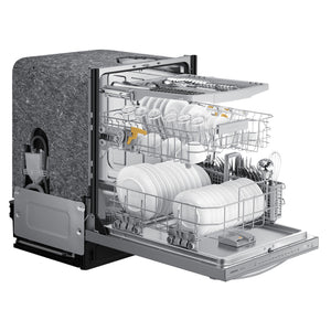 Lave-vaisselle intelligent encastrable 24 po, 46 dBA Inox avec StormWash+™