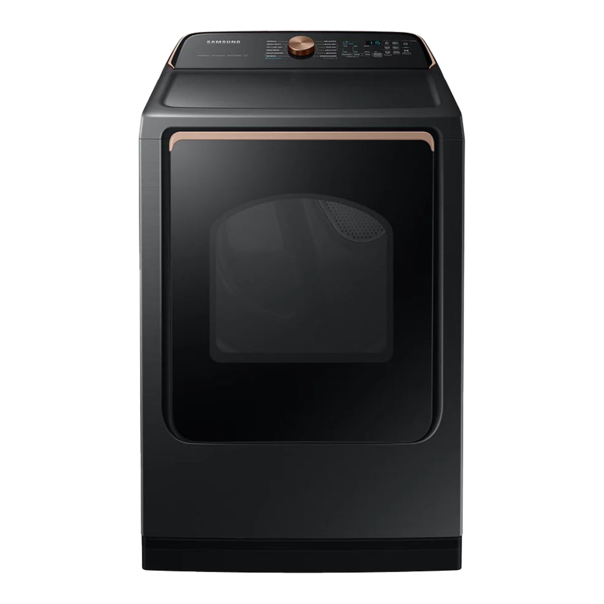 Sécheuse frontale électrique 7,4 pi³, acier noir - Série 7550 Vapeur
