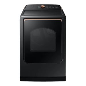 Sécheuse frontale électrique 7,4 pi³, acier noir - Série 7550 Vapeur